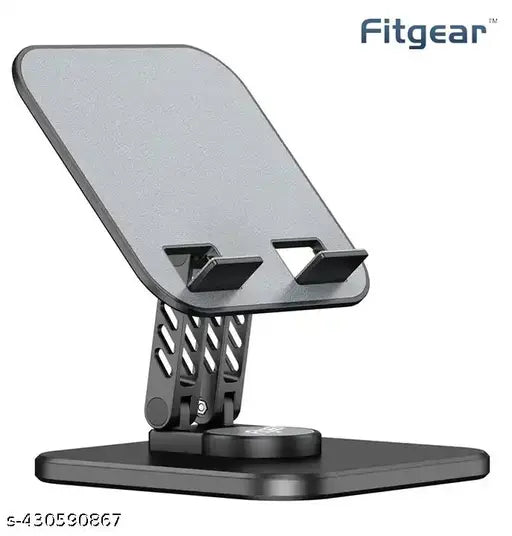 Fitgear FG-10 Heavy Aluminum Alloy Adjustable 360-degree Folding Pad Mobile Phone Stand Mobile Tablet Holder